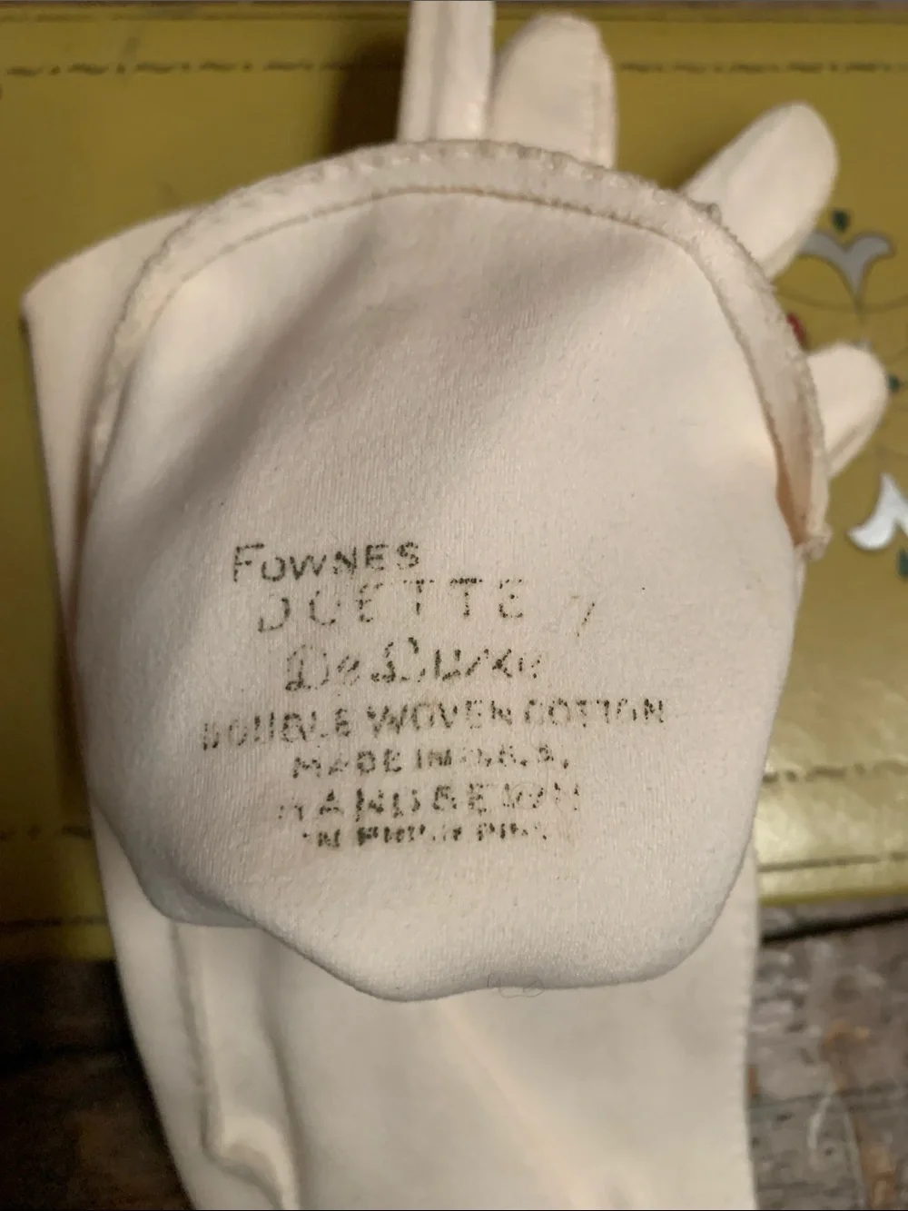 Vintage size cotton